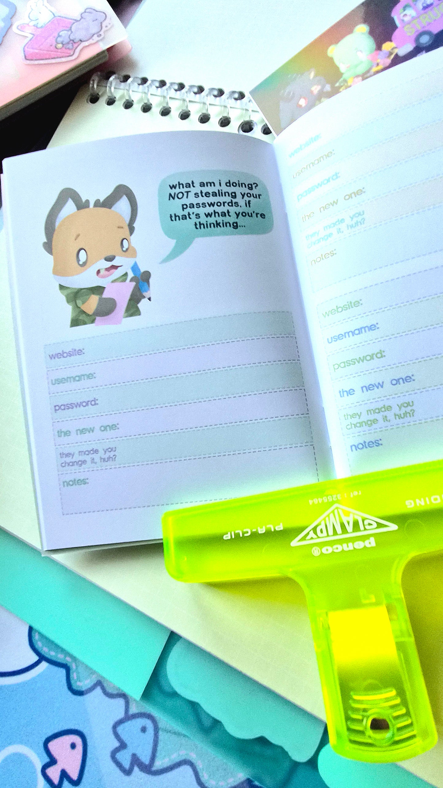 A Little Goatbunny Book Password Book