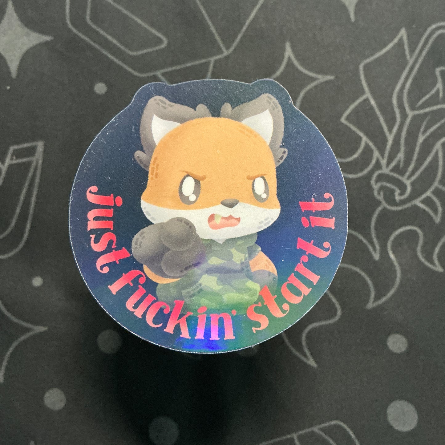 Just Start It sticker