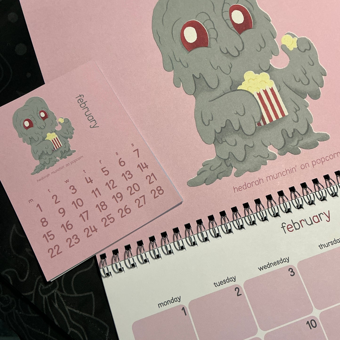 2027 Kaiju Carnival Snacks Calendar