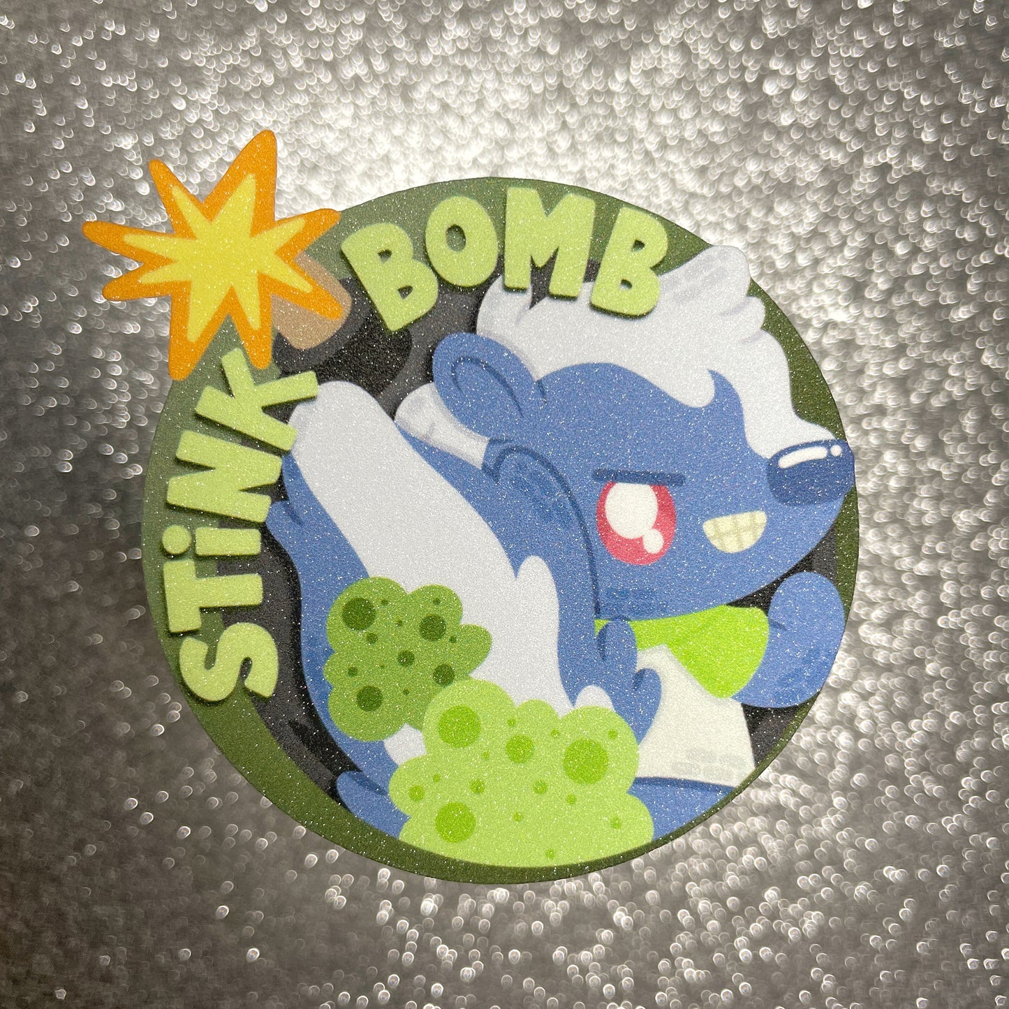 Stinkbomb sticker