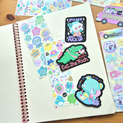 Big Book of Shame sticker book