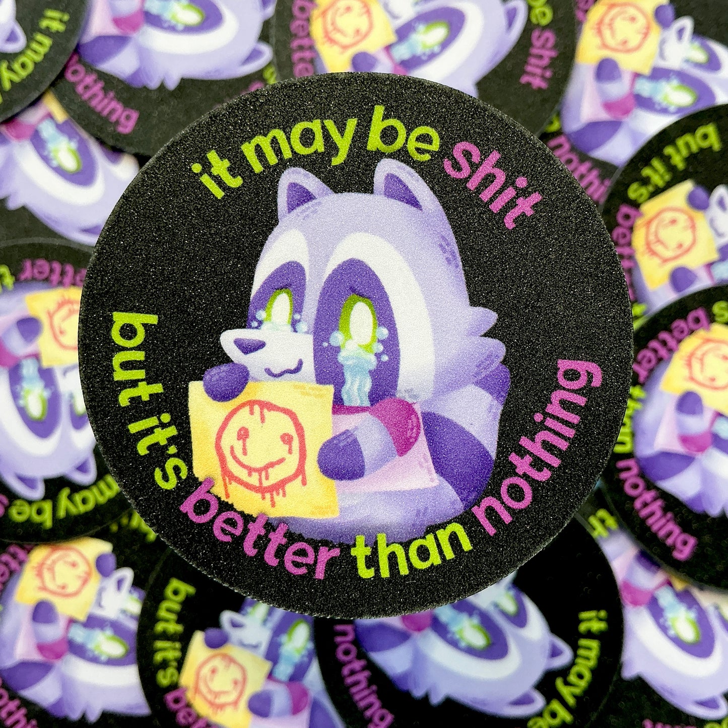 Better Than Nothing sticker