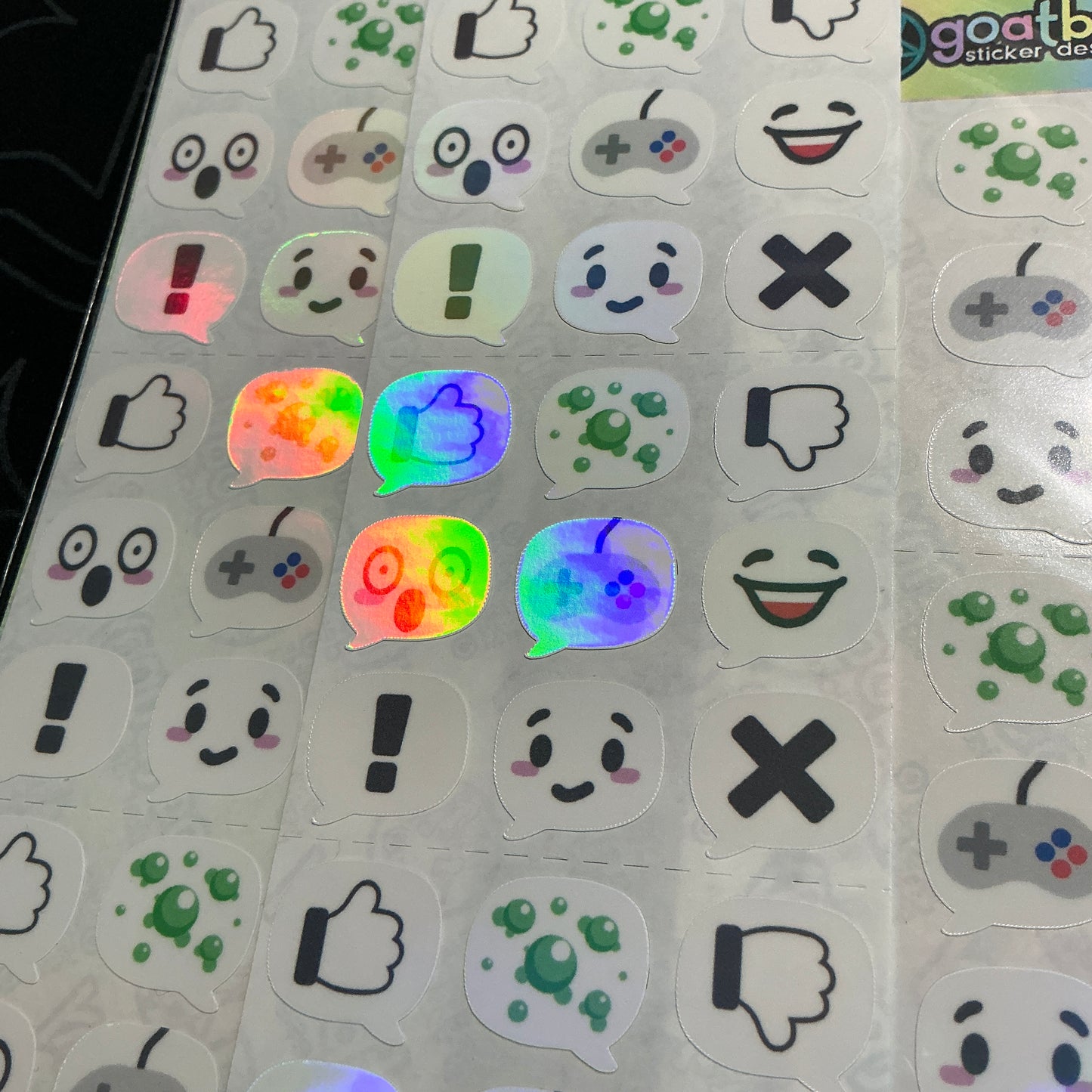 More Stardew Emotes sticker sheet