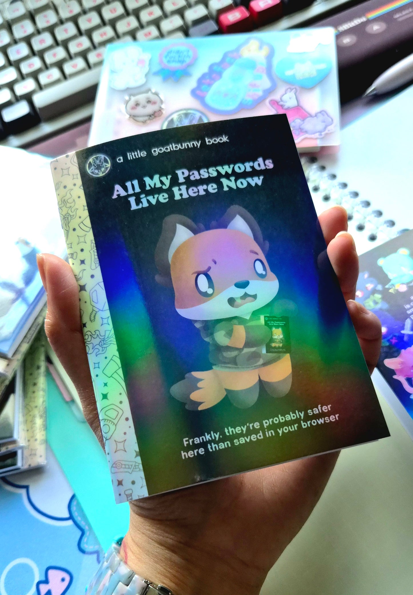A Little Goatbunny Book Password Book