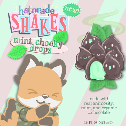 Hatorade Shakes reusable 16oz bottle