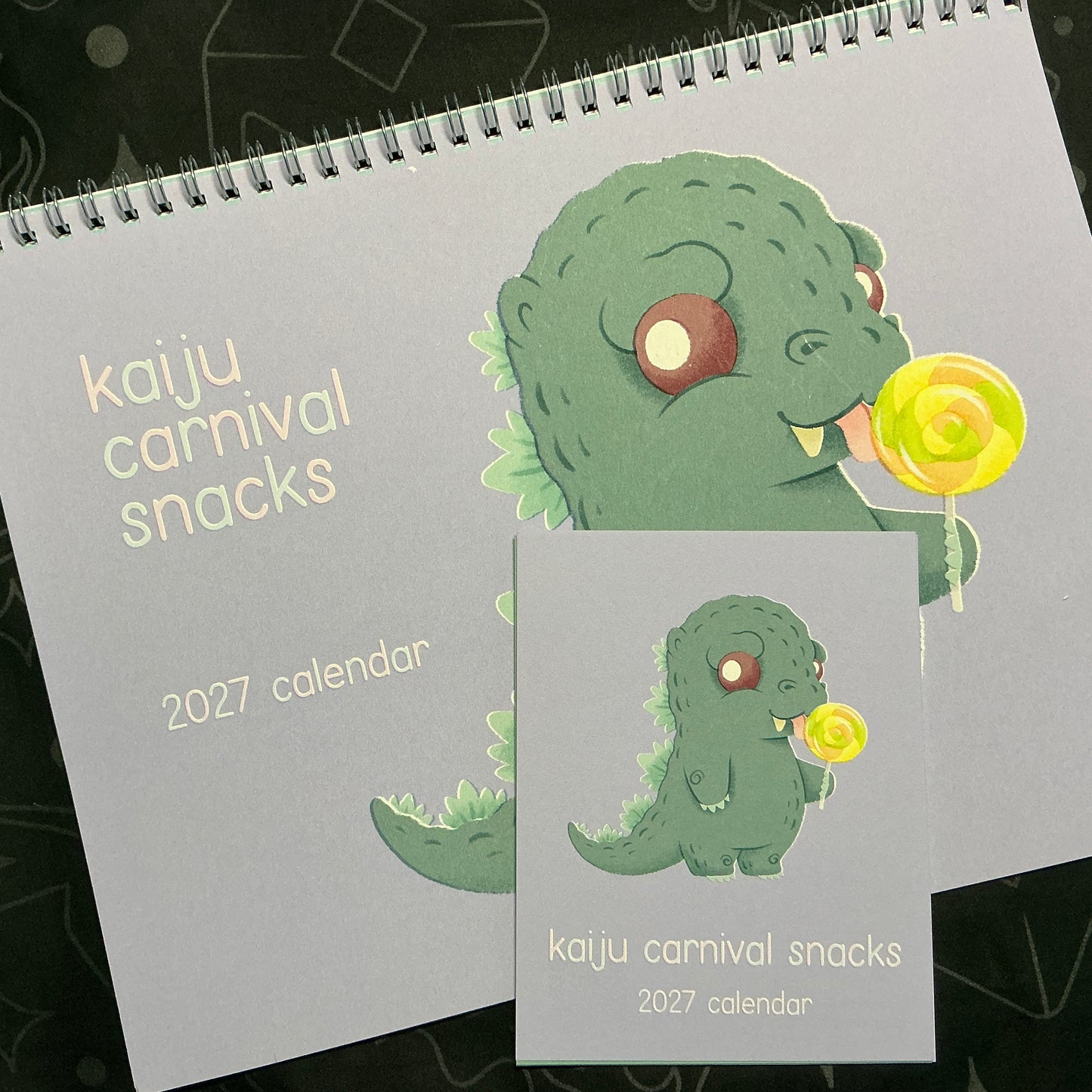 2027 Kaiju Carnival Snacks Calendar