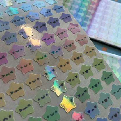 These Stars Are Judging You sticker sheet