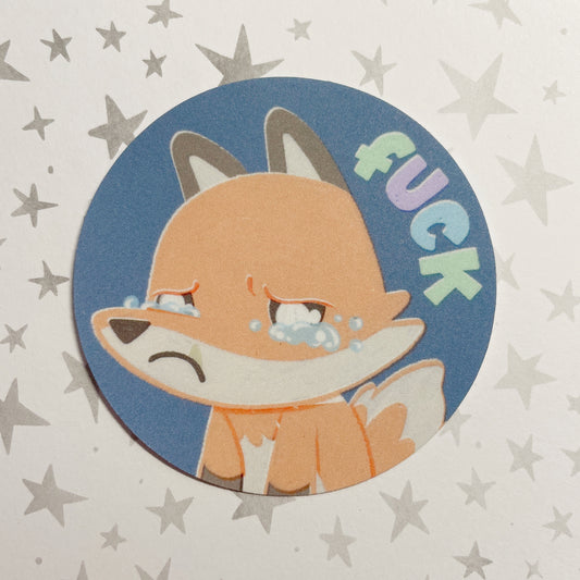 Fuck Fox sticker