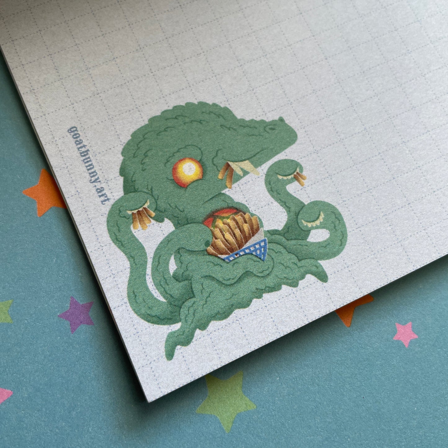 Kaiju Carnival Treats small notepad