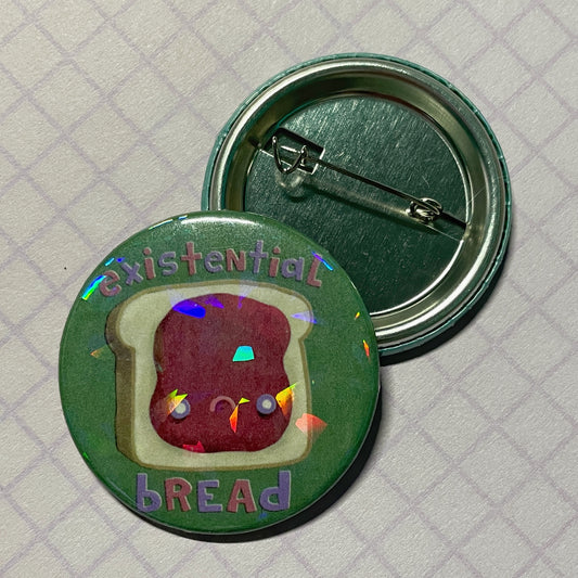 Existential Bread - Strawberry Jelly button