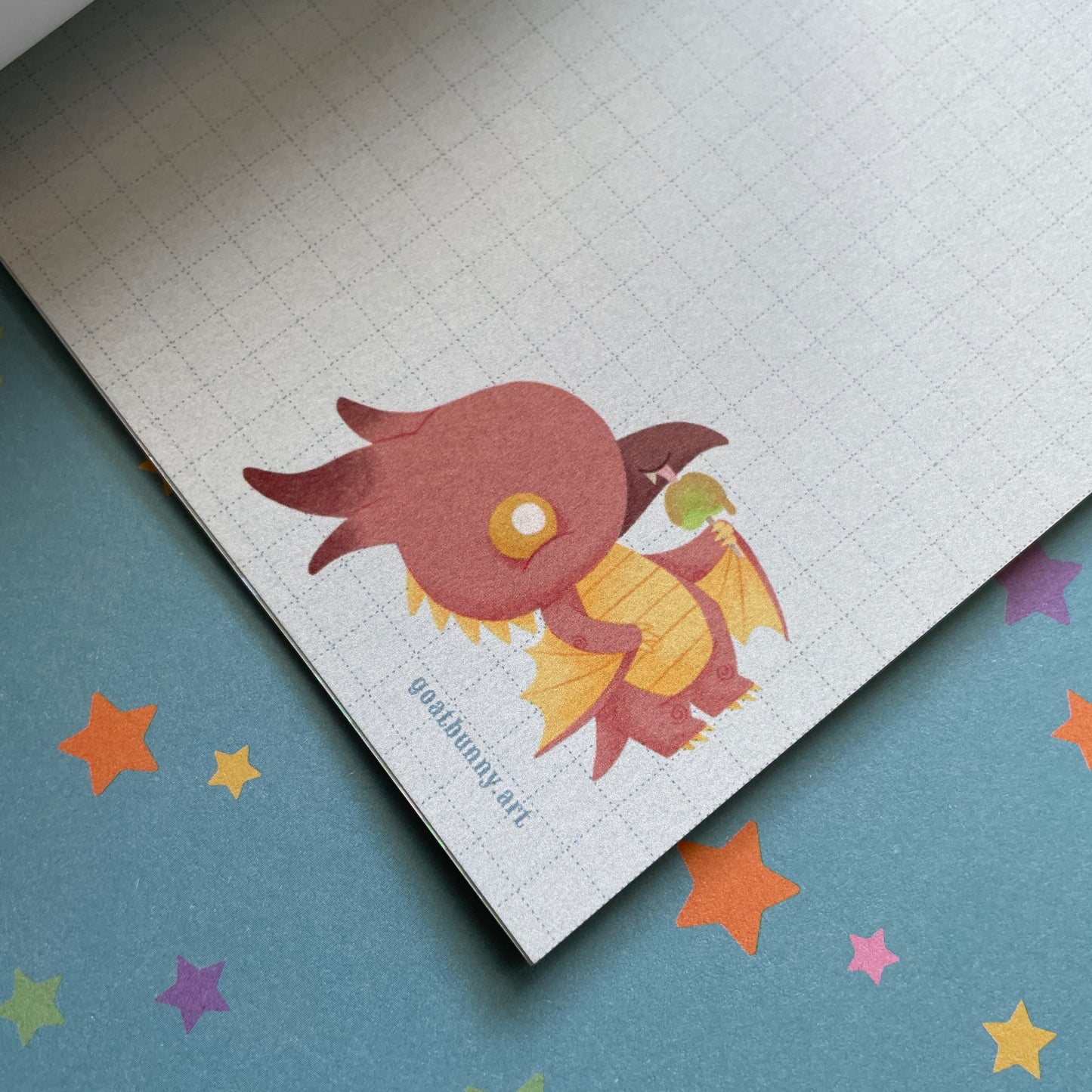 Kaiju Carnival Treats small notepad