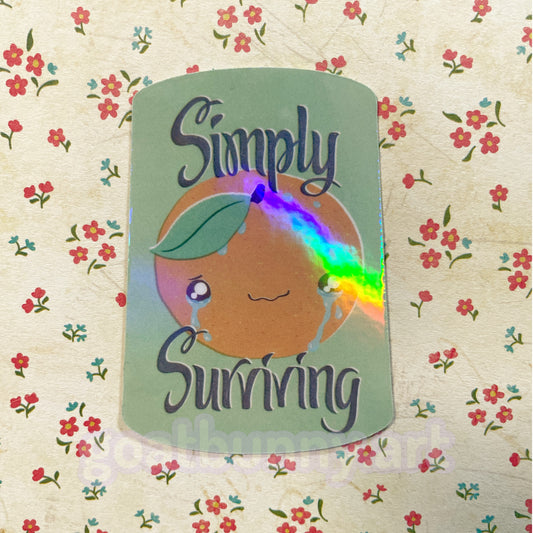 Simply Surviving sticker