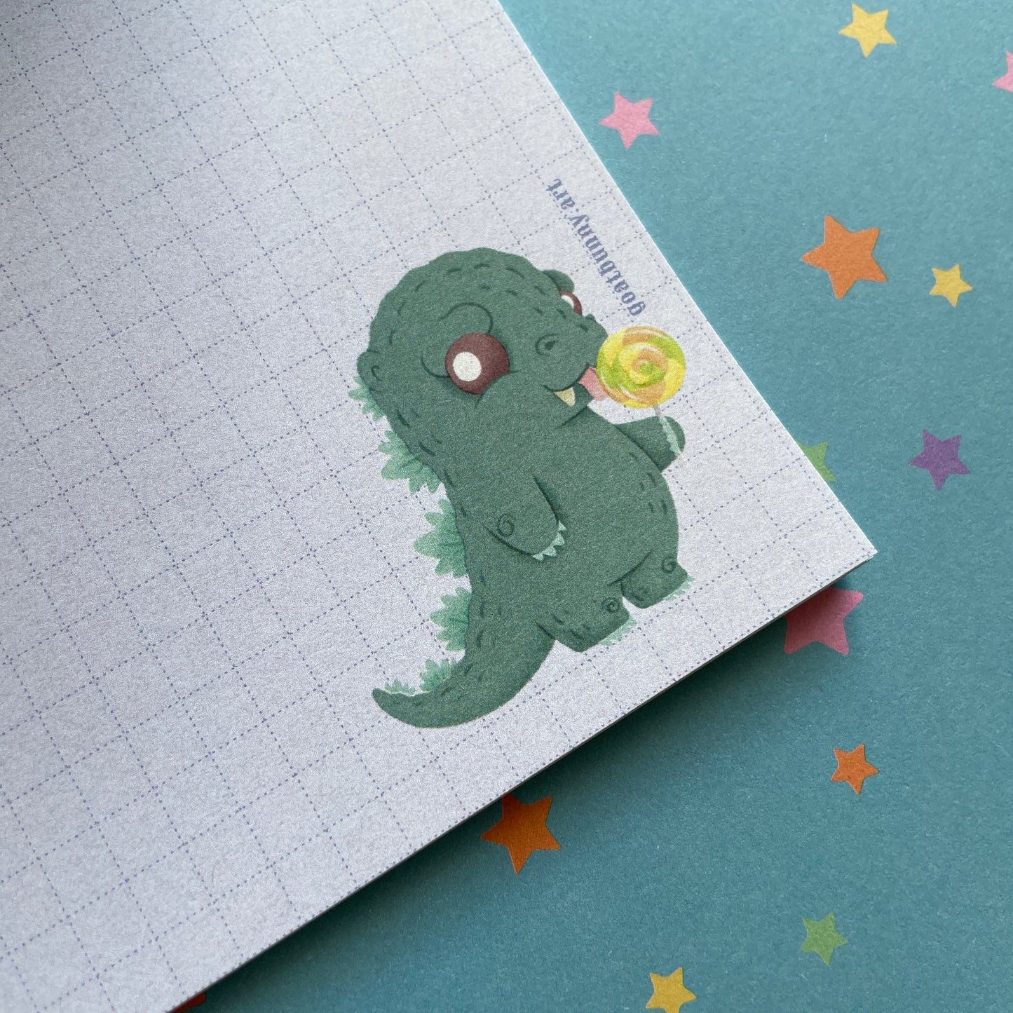 Kaiju Carnival Treats small notepad