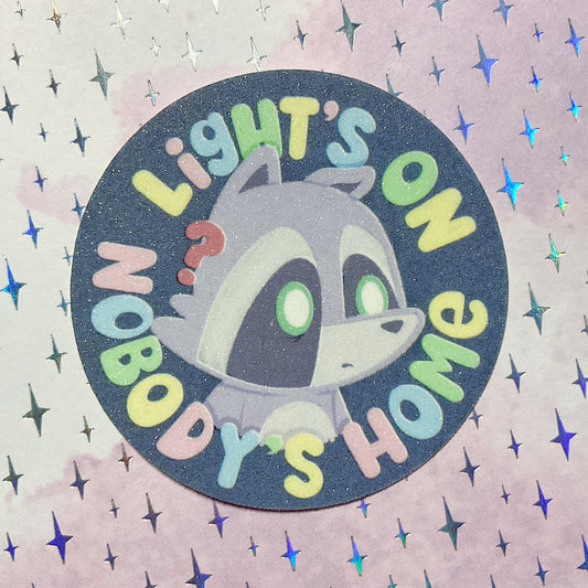 Nobody's Home sticker