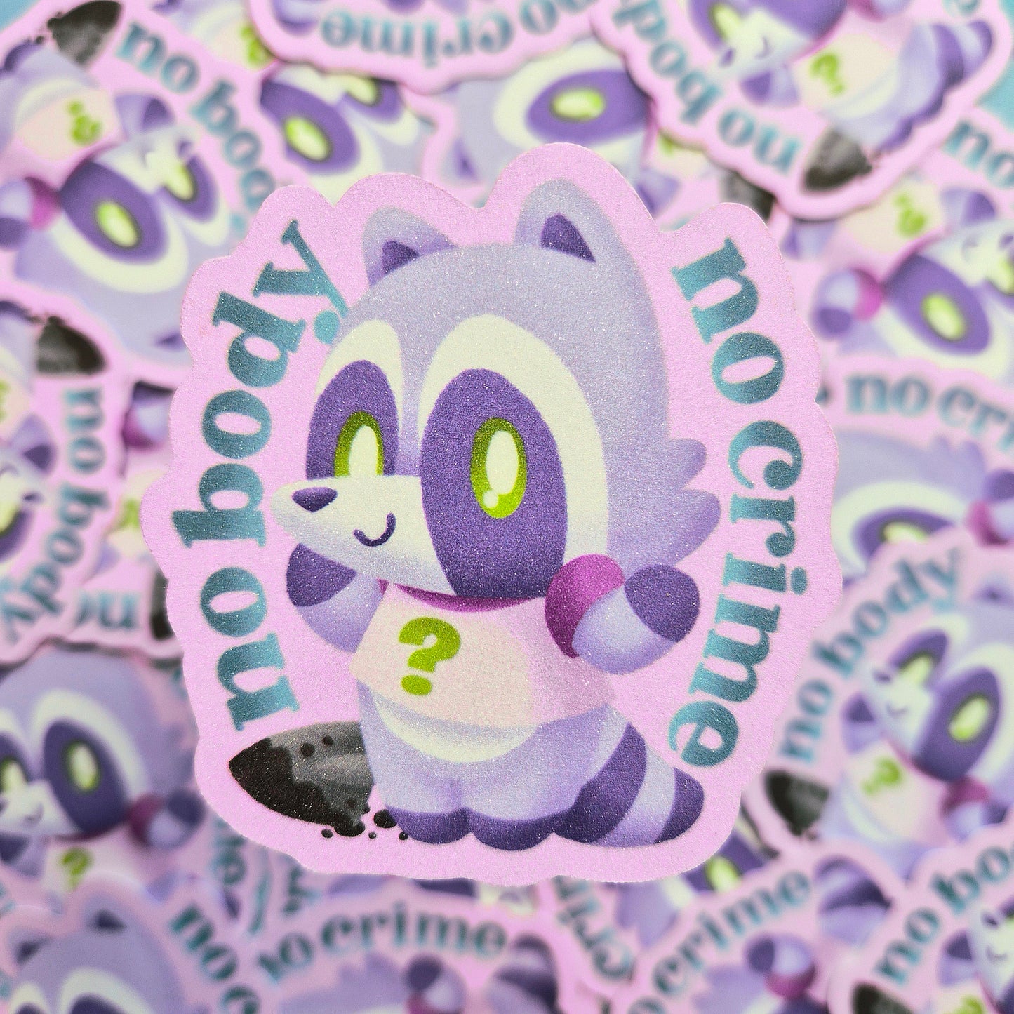 No Body sticker