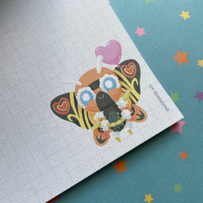 Kaiju Carnival Treats small notepad