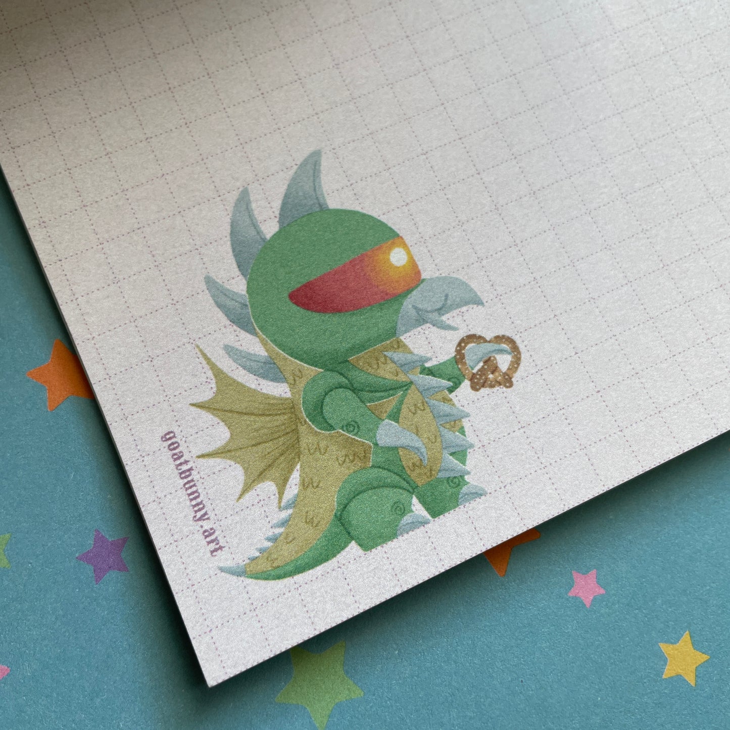 Kaiju Carnival Treats small notepad