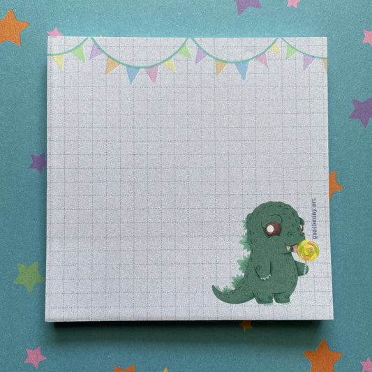 Kaiju Carnival Treats small notepad
