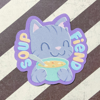 Soup Fiend sticker