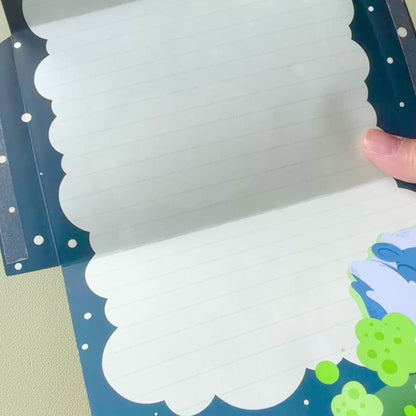 Stinkbomb the Skunk letter set