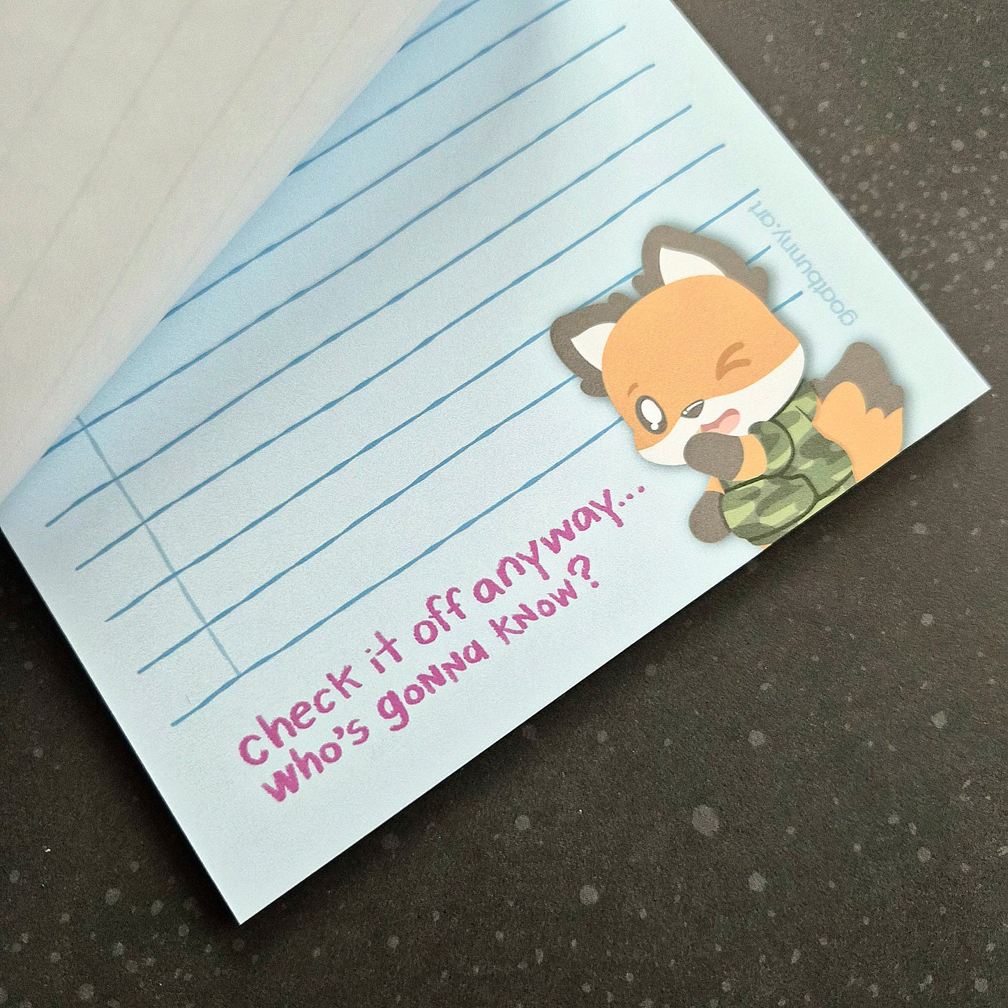 To-Don't List large notepad