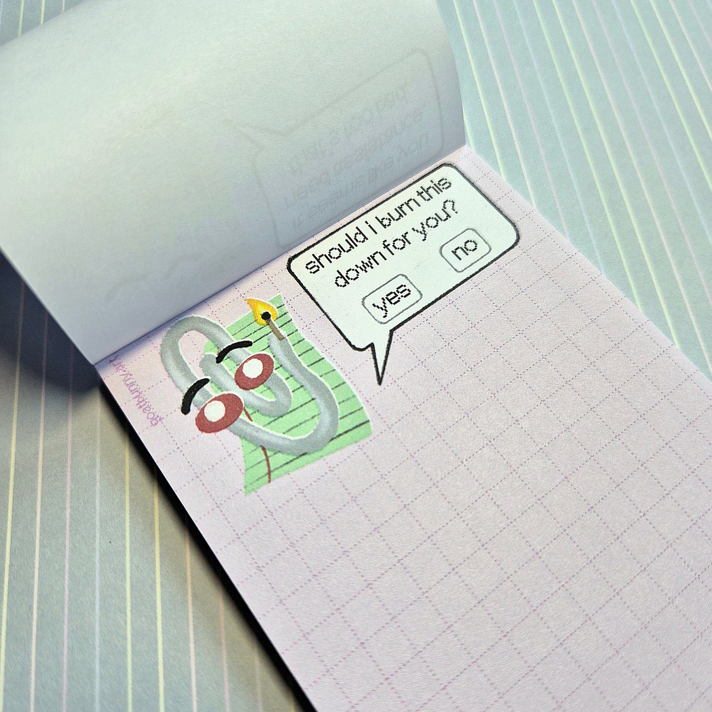 Lil Clippy Fuckface small notepad