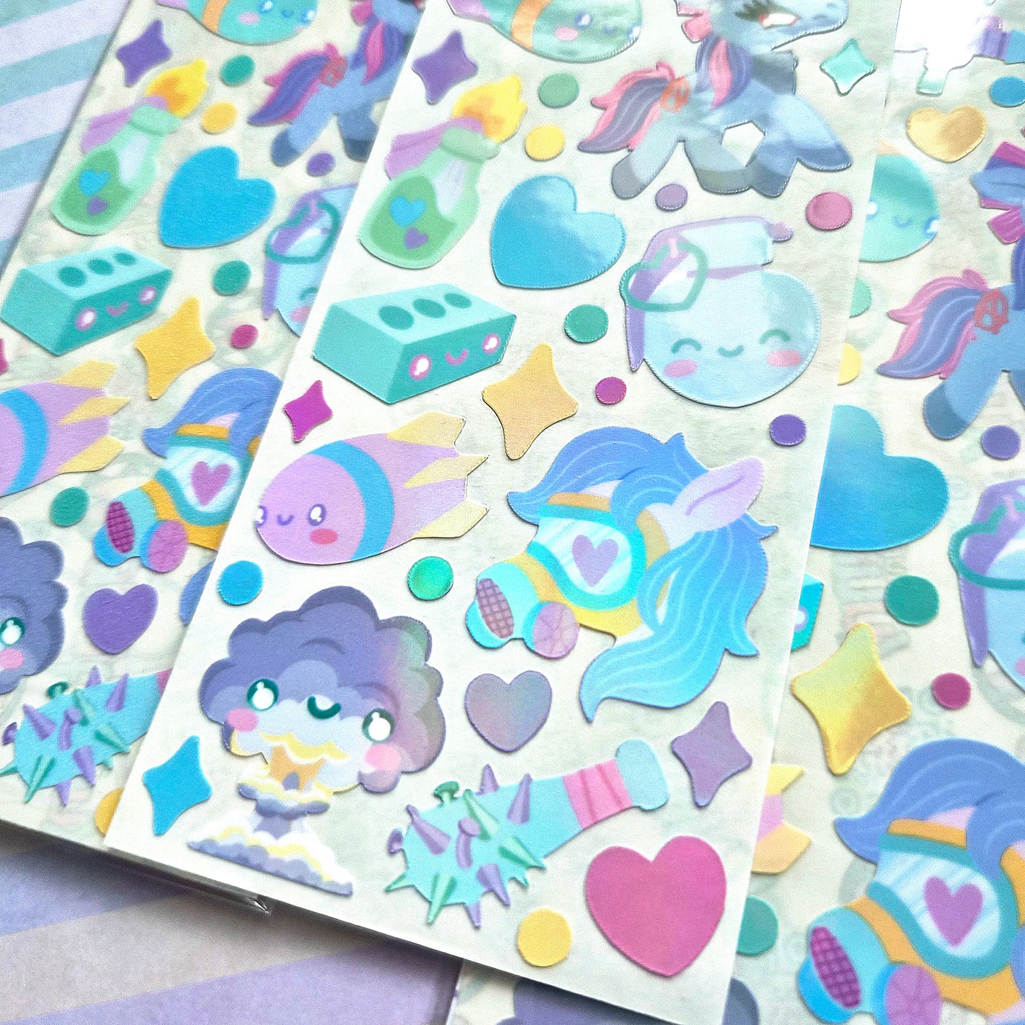 My Little Apocalypse sticker sheet