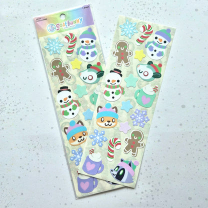 Cozy Winter sticker sheet