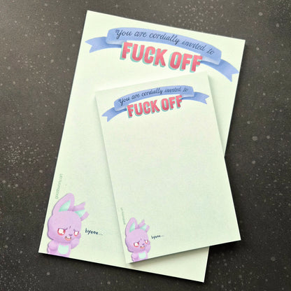 From The Desk Of notepads