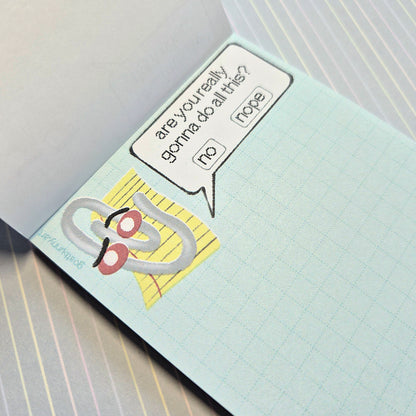 Lil Clippy Fuckface small notepad