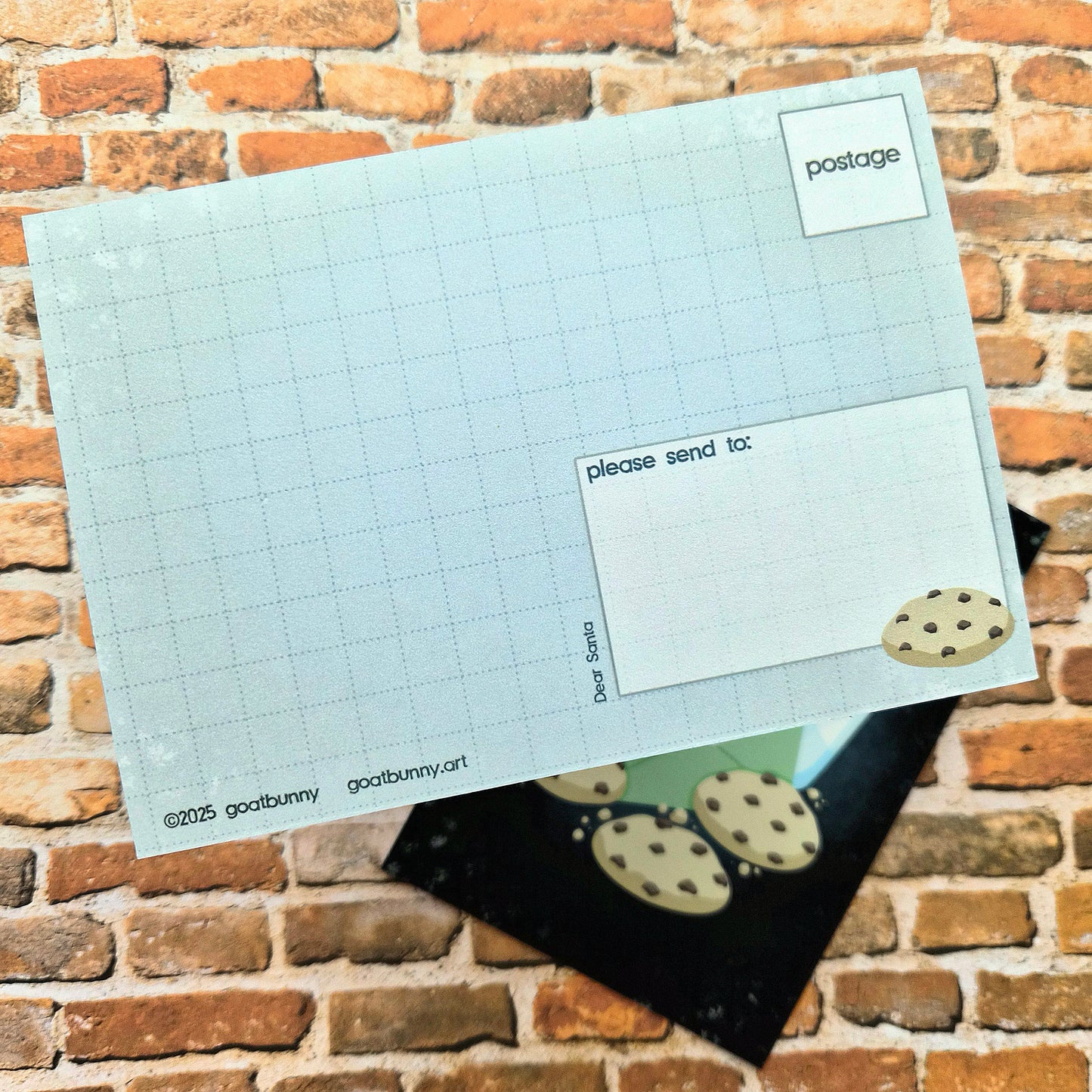 Dear Santa postcard