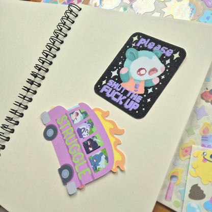 Lil Book of Shame sticker book