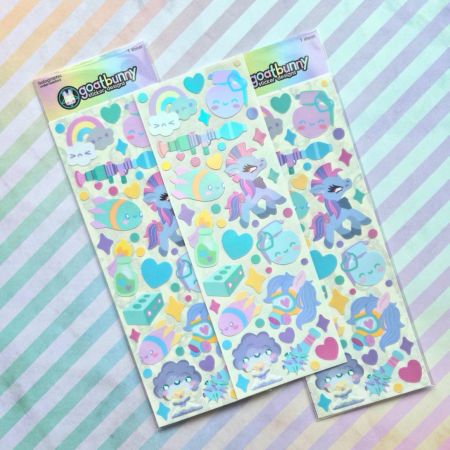 My Little Apocalypse sticker sheet