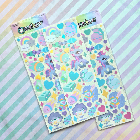 My Little Apocalypse sticker sheet