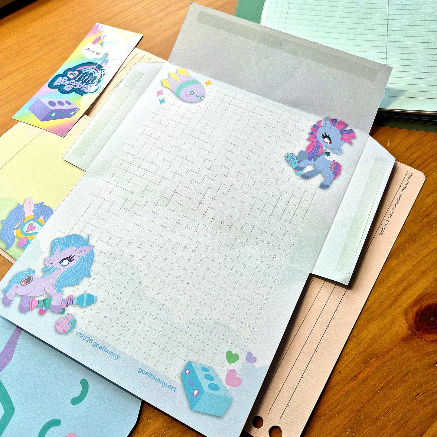 My Little Apocalypse letter set