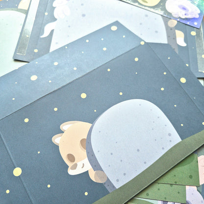 Graveyard Ghosties letter set