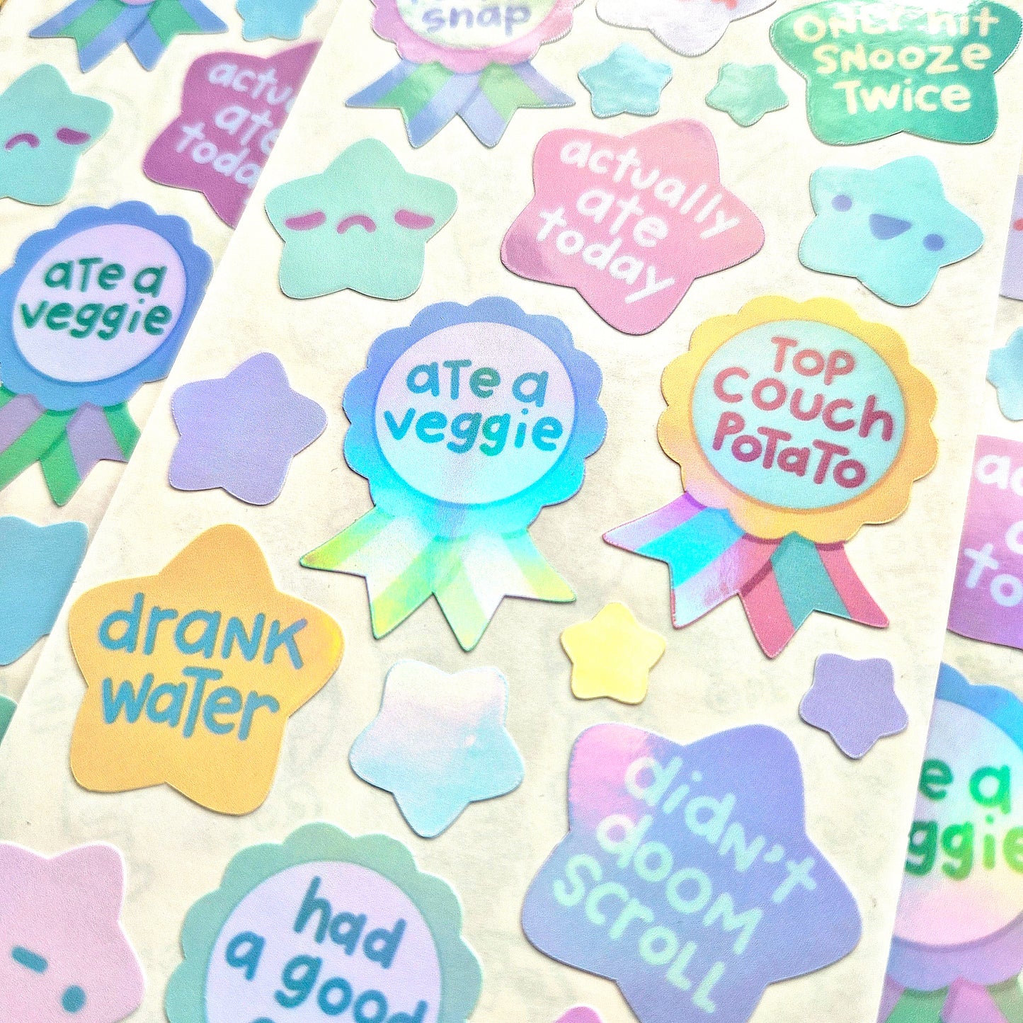 Apocalypse Awards sticker sheet