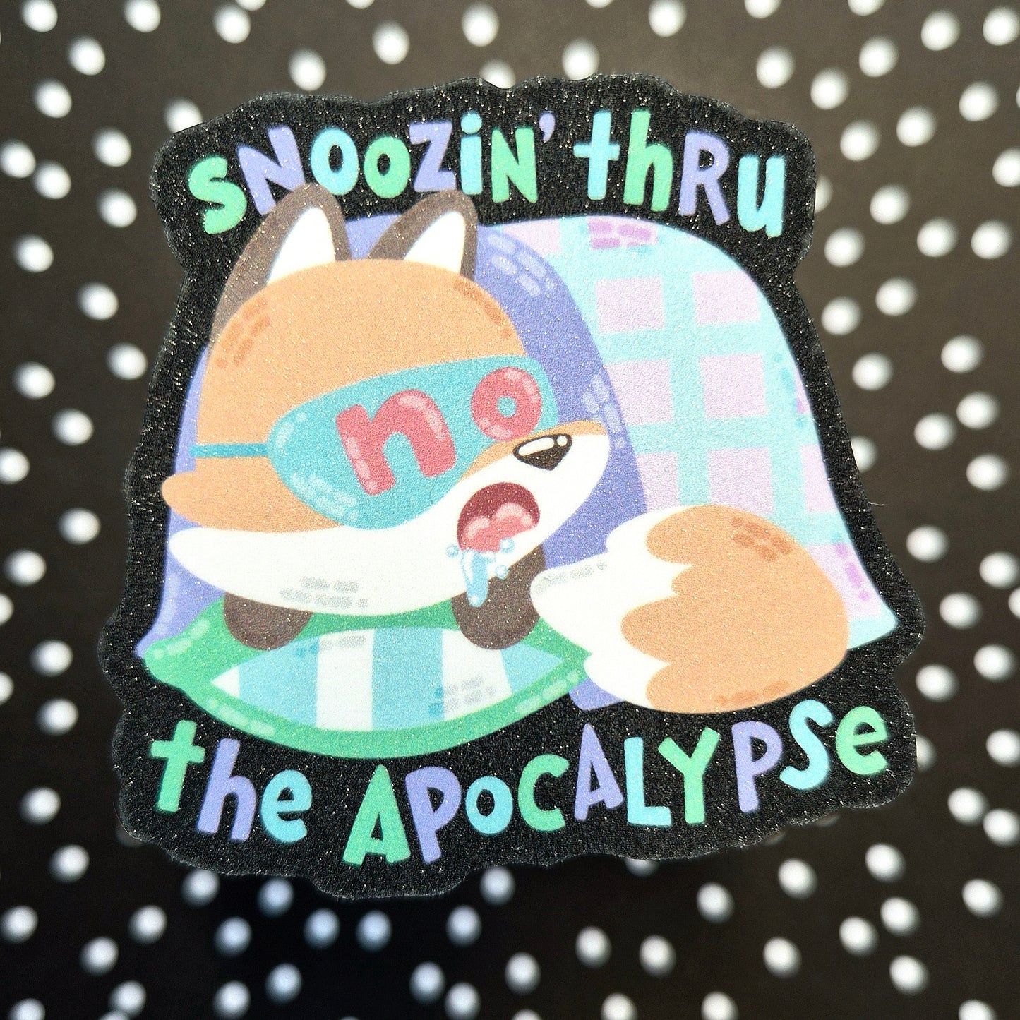 Snoozin' sticker