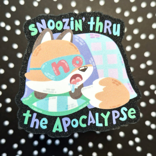 Snoozin' sticker