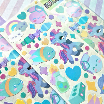 My Little Apocalypse sticker sheet